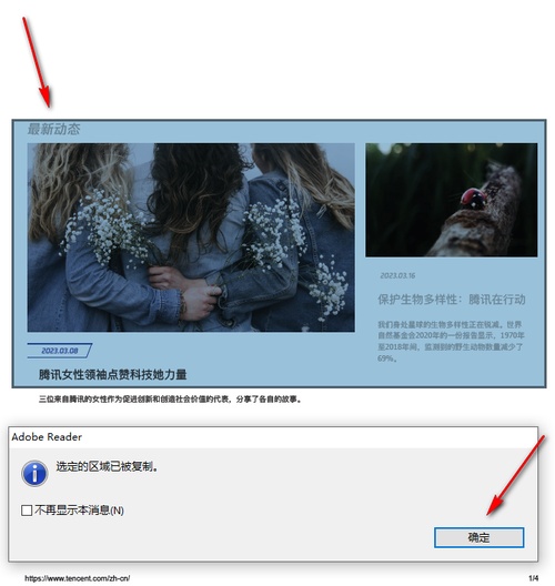 adobe reader怎么截取一部分 adobe reader截取一部分内容的方法